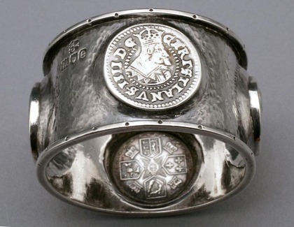 Charles Ashbee Silver Napkin ring - Arts and Crafts